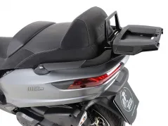 Alurack topcasecarrier para cremallera trasera original - negro para Piaggio MP3 500 (2015-)