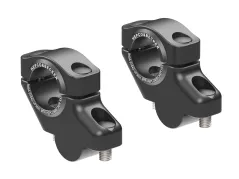 Elevador de manillar descentrado para KTM 1290 Super Duke GT (2016-) 30 mm hacia arriba, 21 mm hacia atrás, negro