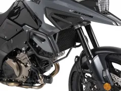 Barra de protección del motor - negra para Suzuki V-Strom 1050 (2020-)