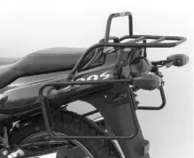 Conjunto de portaequipajes lateral y superior - negro para Kawasaki GPZ 500 S de 1994