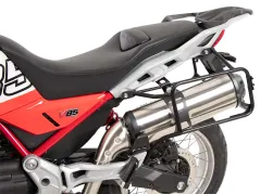 Portaequipajes lateral fijo negro para Moto Guzzi V 85 TT / Strada / Travel (2024-)