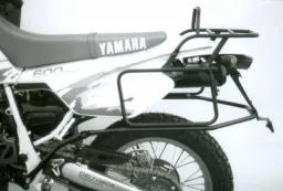 Juego de soportes laterales y superiores - negro para Yamaha TT 600 E / S de 1993