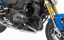 Barra de protección del motor - negra para BMW R 1200 RS de 2015