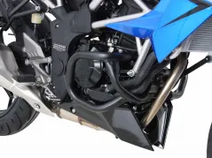 Barra de protección del motor - negra para Kawasaki Z125 (2018-)