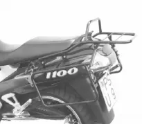 Sidecarrier permanente montado - negro para Kawasaki ZZ - R 1100 de 1993