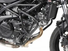 Barra de protección del motor - negra para Suzuki SV 650 X (2018-)