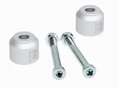 Elevador de manillar de 25 mm color plata para BMW G 310 GS (2017-2025)