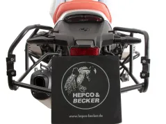 Portaequipajes lateral negro recortado para maletas Xplorer 40/37 para BMW R 12 G/S (2025-)