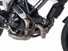Barra de protección del motor - negra para Ducati Scrambler 1100 de 2018