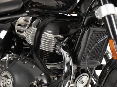 Barra protectora de motor negra para Royal Enfield Super Meteor 650 (2023-)