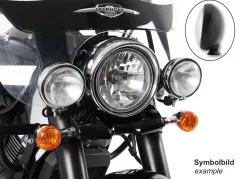 Twinlight-Set - soporte negro para Suzuki Suzuki C1500T Intruder de 2013