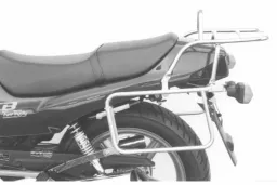 Juego completo de portaequipajes (portaequipajes lateral y topcase) negro para Honda CB Two-Fifty (1996-1999)