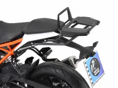 Alurack topcasecarrier - negro para KTM 125 Duke de 2017