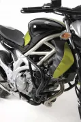 Barra de protección del motor - negra para Suzuki SFV 650 Gladius