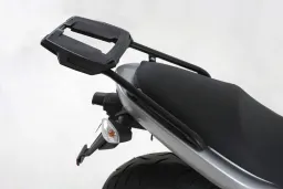 Alurack topcasecarrier - negro para Kawasaki ER - 6n / 6f hasta 2008