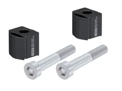 Elevador de manillar para KTM 1290 Super Duke GT (2016-) 25 mm, negro