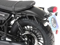 Soporte de tubo de bolsa de cuero Recorte para Moto Guzzi V 9 Bobber (2016-) / Bobber Sport (2019-)