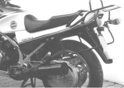 Juego de portaequipajes lateral y superior - negro para Honda VF 750 F