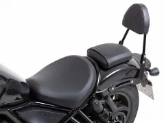 Sissybar ohne Gepäckträger schwarz para Honda CMX 1100 Rebel (2021-)