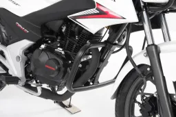 Barra de protección del motor - negra para Honda CB 125 F de 2015