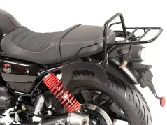 Porta maletas tipo tubo negro para Moto Guzzi V7 Stone Special edition (850ccm) (2022-)