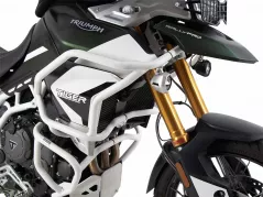 Tankschutzbügel &quot;Solid&quot; weiß para Triumph Tiger 850 Sport (2021-)