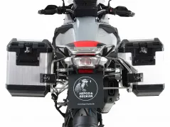 Sidecarrier Recorte de acero inoxidable incl. Cajas laterales de recorte Xplorer para BMW R1250GS Adventure (2019-)