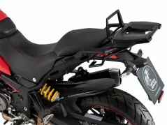 Alurack topcasecarrier - negro para Ducati Multistrada 1260 / S de Bj. 2018