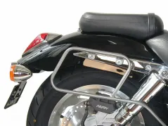 Alforja portatubos para bolsos de cuero - cromo para Honda VTX 1800