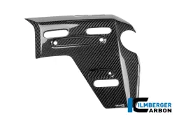 Tapa del radiador derecha con orificios para portaequipajes. Carbono brillante. R 1300 GS Adventure.