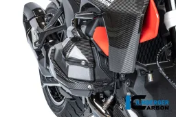 Tapa del inyector de combustible derecha, carbono brillante, BMW R 1300 R