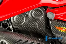 Cubiertas de la correa de la leva Vertical carbono mate - Ducati Monster 1200/1200 S
