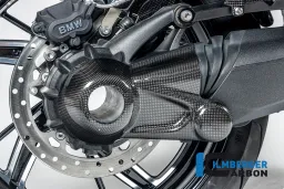 Cubierta del eje cardán en carbono brillante BMW R12 NineT 2024