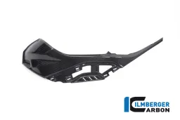Panel lateral izquierdo del depósito con fijaciones para panel OEM de color BMW S 1000 RR del año modelo 2019.