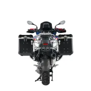 Motorrad Alukoffer System ZEGA Evo für BMW R1300GS Adventure mit Edelstahlträger