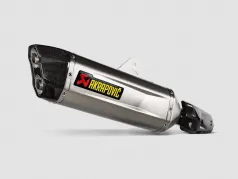 Endschalldämpfer Akrapovic slip-on, Titan, Yamaha Ténéré 700 / World Raid