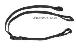 Rokstraps Strap It™ Pack Ajustable *negro* 30-106 cm 2 piezas con trabillas