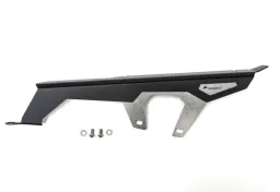 Protector de cadena, anodizado en negro, para KTM 1050 Adventure/ 1090 Adventure/ 1290 Super Adventure (-2020)/ 1190 Adventure/ 1190 Adventure R