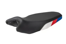 Asiento confort "Estilo rojo azul" Fresh Touch de una pieza para BMW F900GS
