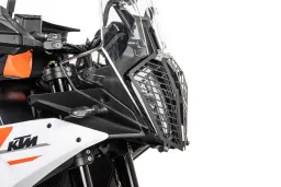 Protector de faro con cierre de liberación rápida para KTM 790/ 890 Adventure/ R (2023-) *SOLO PARA USO FUERA DE CARRETERA*