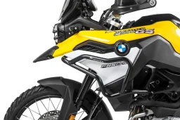 Barras protectoras de acero inoxidable, negras, para BMW F850GS/ F800GS (2024-)/ F750GS