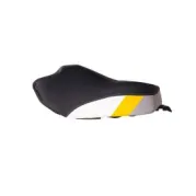 Asiento confort "Style amarillo gris" Fresh Touch, para conductor, calefactable para BMW R1300GS