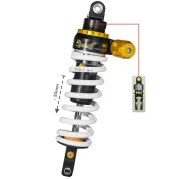Touratech Suspension Tieferlegung um -35mm für Yamaha 700 Ténéré (2019-2024), Typ Level2