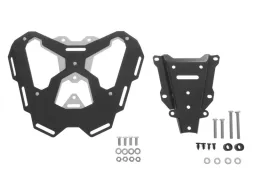 Portaequipajes para motocicleta, aluminio/acero inoxidable, "negro", para KTM 1050 Adventure/ 1090 Adventure/ 1290 Super Adventure (-2020)/ 1190 Adventure(R)
