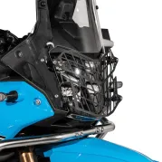 Scheinwerferschutz schwarz mit Schnellverschluss für Yamaha Ténéré 700 (2025-) *OFFROAD USE ONLY*