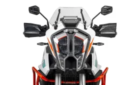 Protectores de manos DEFENSA Expedition, negros, para KTM, Husqvarna y CFMoto.