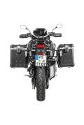 ZEGA Evo Koffersystem für Honda CRF1100L Africa Twin (-2021)       Volumen 38/45, Farbe Kofferträger Silber, Farbe And-S