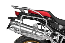Soporte de acero inoxidable para maletas laterales de motocicleta BMW F900GS Adventure, F850GS/Adventure, F800GS (2024-), F750GS