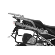 Portaequipajes para maletas laterales de motocicleta, acero inoxidable, negro, BMW R1250GS/ R1250GS Adventure/ R1200GS (LC)/ R1200GS Adventure (LC)
