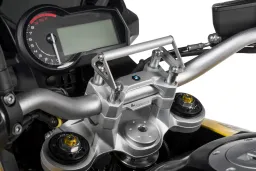 Adaptador de montaje GPS para abrazadera de manillar BMW F900GS/Adventure, F850GS/Adventure, para elevadores de manillar de 20 mm